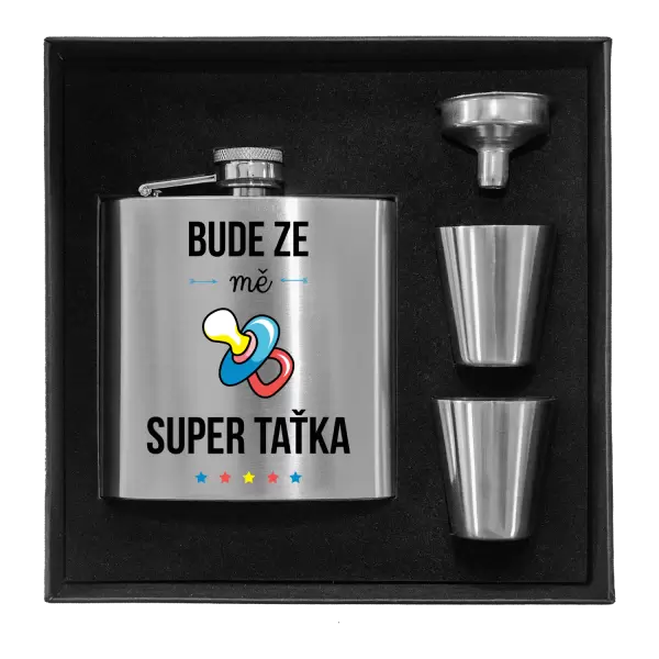 Placatka v krabičce Bude ze mě super taťka