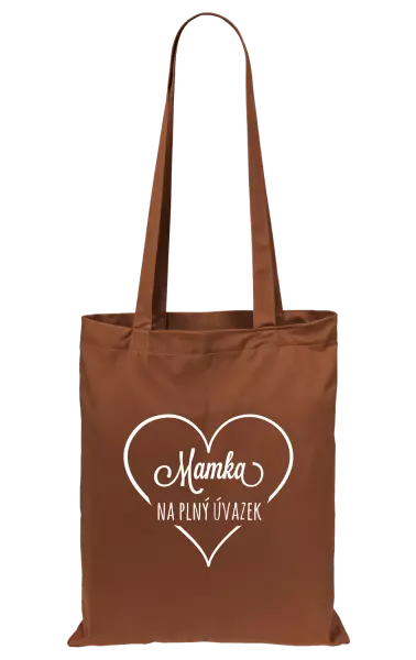 Látková taška Mamka na plný úvazek