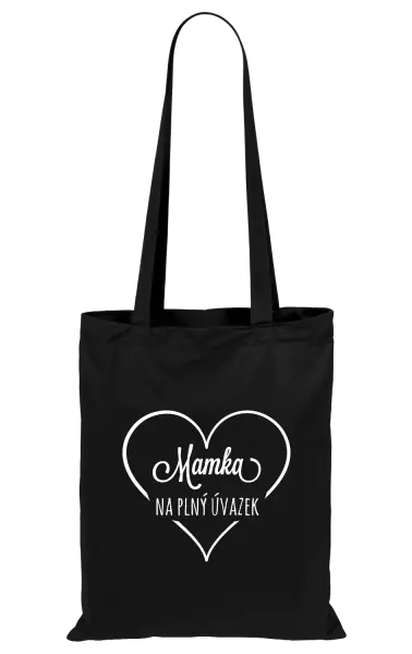 Látková taška Mamka na plný úvazek