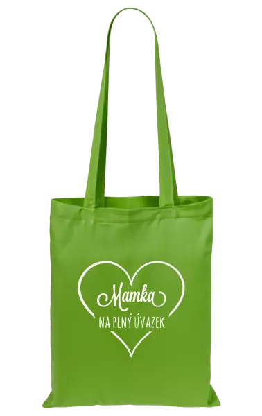 Látková taška Mamka na plný úvazek