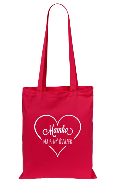 Látková taška Mamka na plný úvazek