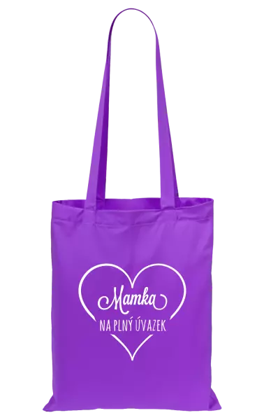 Látková taška Mamka na plný úvazek