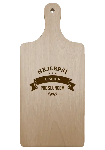 Prkénko Nejlepší brácha pod sluncem, knírek