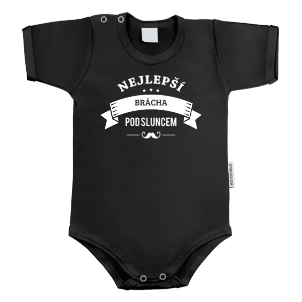 Dětské body Nejlepší brácha pod sluncem, knírek