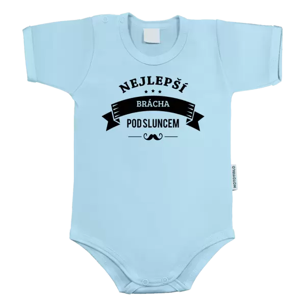 Dětské body Nejlepší brácha pod sluncem, knírek