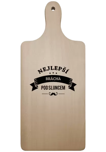 Prkénko Nejlepší brácha pod sluncem, knírek