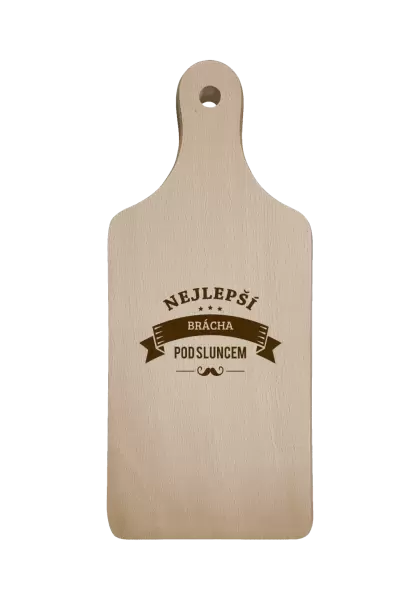 Prkénko Nejlepší brácha pod sluncem, knírek