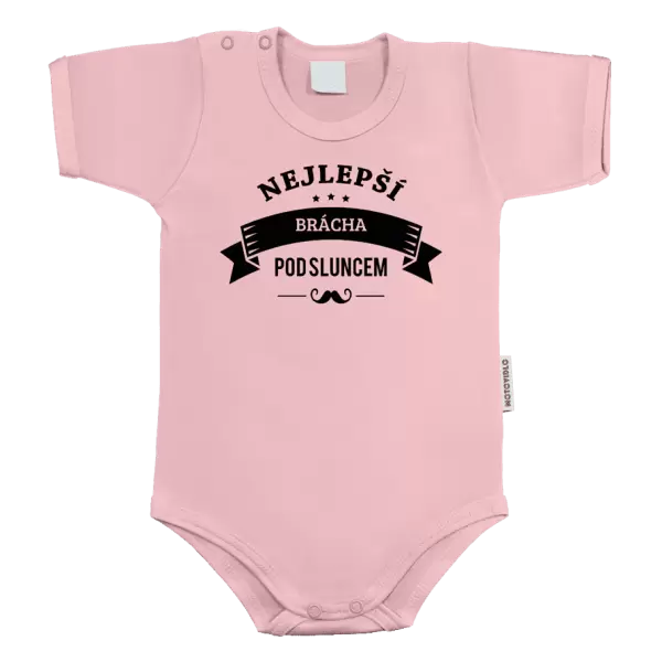 Dětské body Nejlepší brácha pod sluncem, knírek