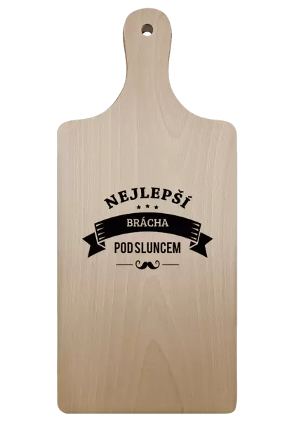 Prkénko Nejlepší brácha pod sluncem, knírek
