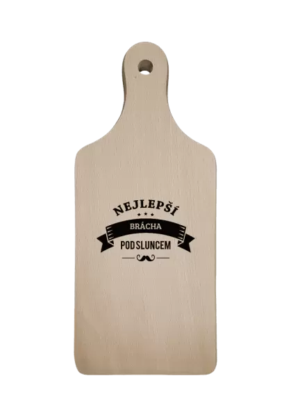 Prkénko Nejlepší brácha pod sluncem, knírek