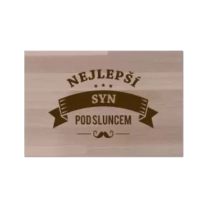 Bukové prkénko Nejlepší syn pod sluncem