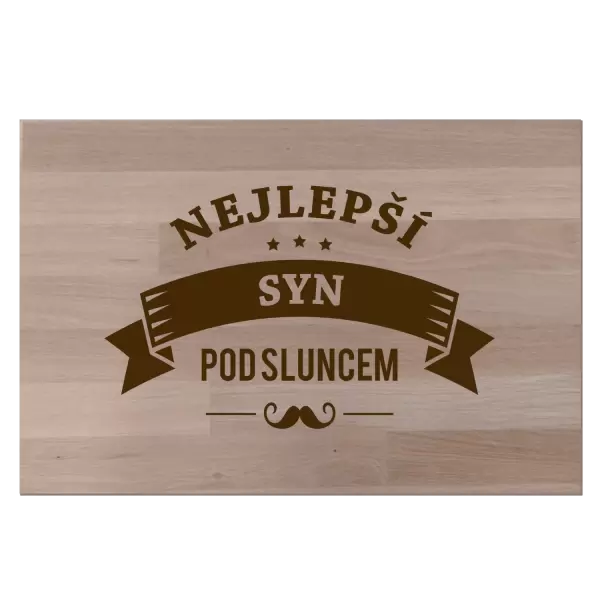 Bukové prkénko Nejlepší syn pod sluncem