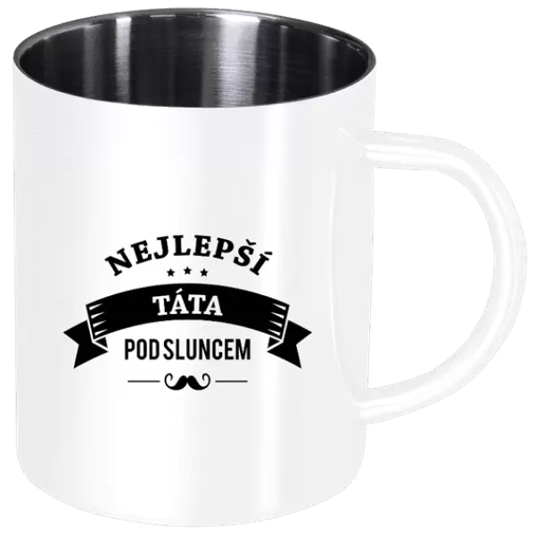 Nerezový hrnek Nejlepší táta pod sluncem