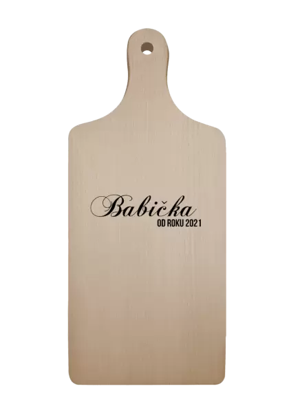 Prkénko Babička od roku ...