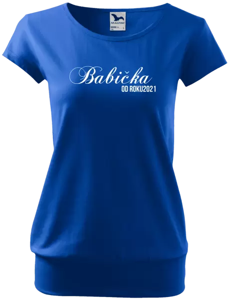 Dámské tričko Babička od roku ...