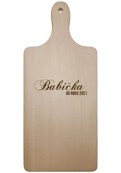 Prkénko Babička od roku ...