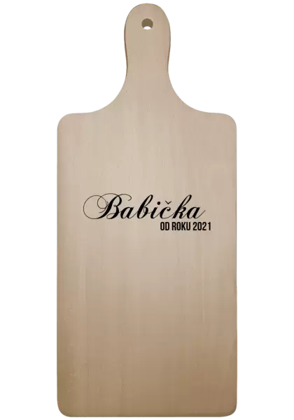 Prkénko Babička od roku ...