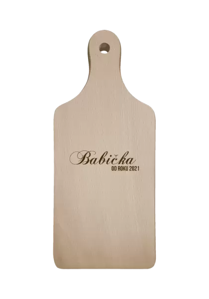 Prkénko Babička od roku ...