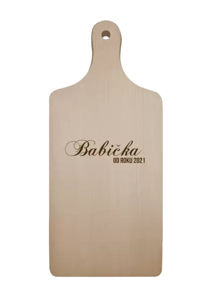 Prkénko Babička od roku ...