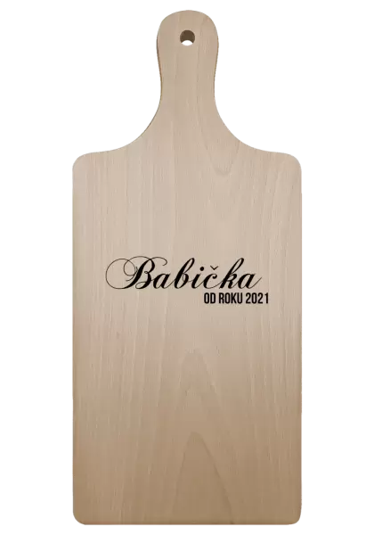 Prkénko Babička od roku ...