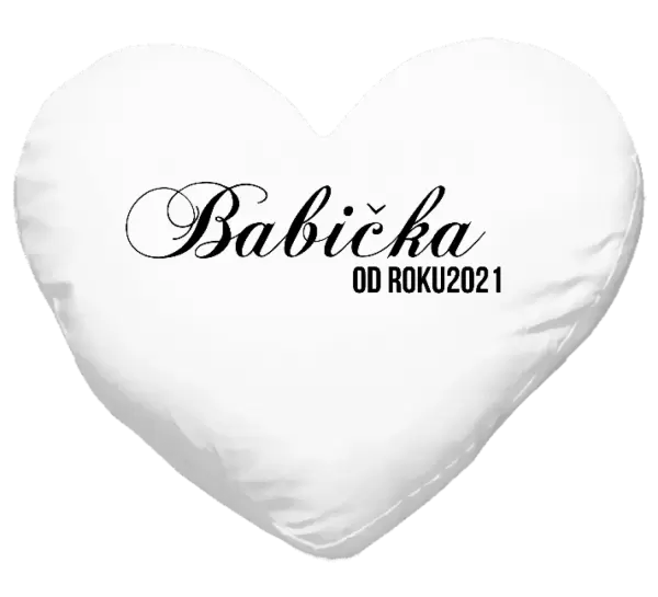 Polštář Babička od roku ...