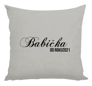 Polštář Babička od roku ...