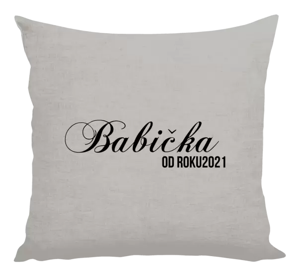 Polštář Babička od roku ...