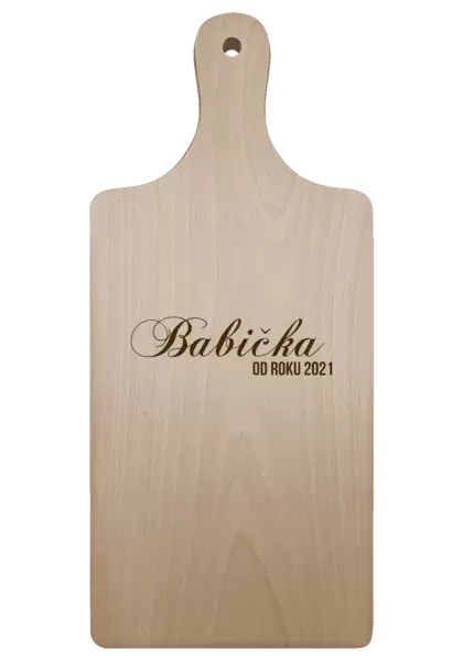 Prkénko Babička od roku ...