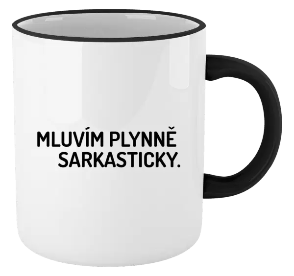 Hrnek Mluvím plynně sarkasticky