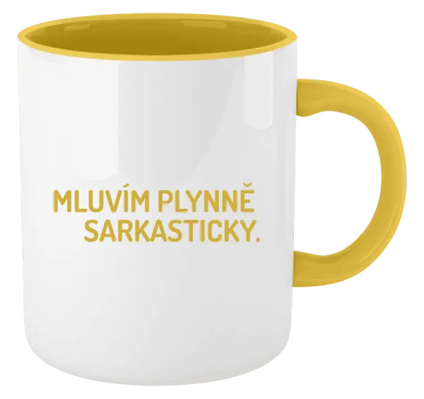 Hrnek Mluvím plynně sarkasticky