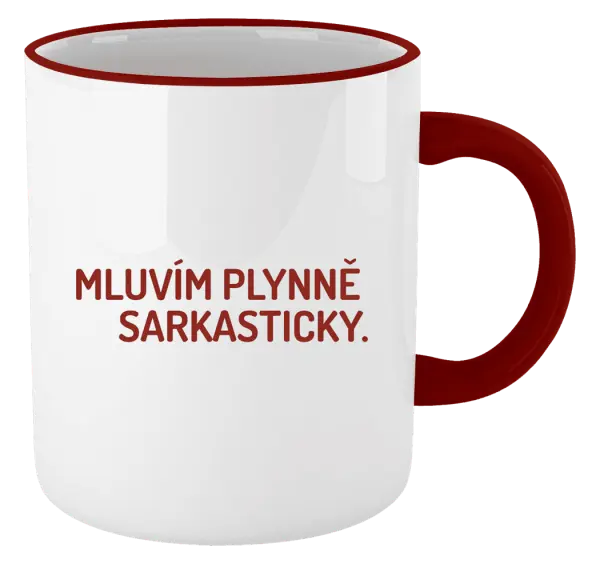 Hrnek Mluvím plynně sarkasticky