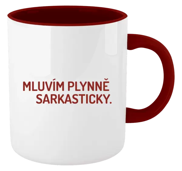 Hrnek Mluvím plynně sarkasticky