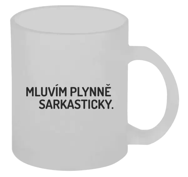 Hrnek Mluvím plynně sarkasticky