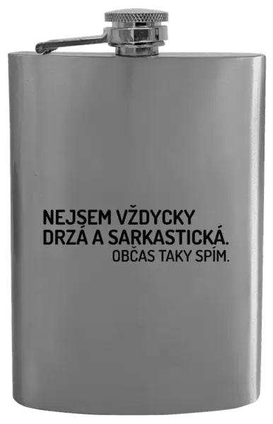 Placatka Nejsem vždycky sarkastická. Občas taky spím.