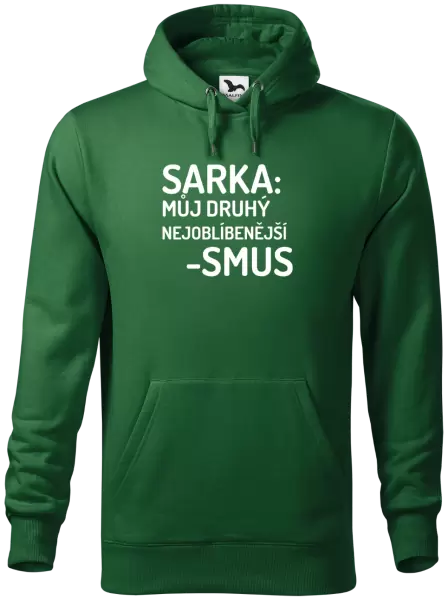 Pánská mikina Sarka- můj druhý nejoblíbenější -smus