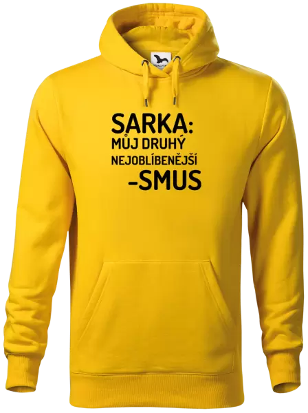 Pánská mikina Sarka- můj druhý nejoblíbenější -smus