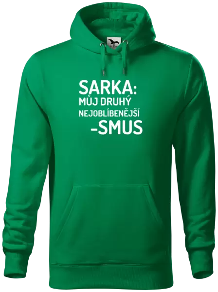Pánská mikina Sarka- můj druhý nejoblíbenější -smus