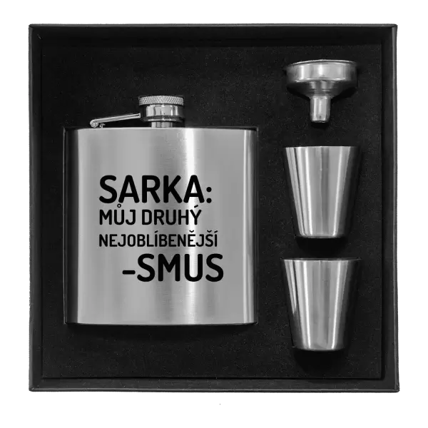 Placatka v krabičce Sarka- můj druhý nejoblíbenější -smus