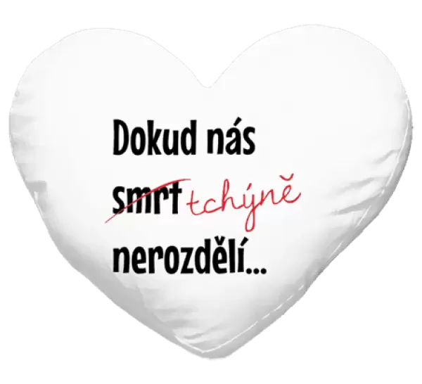 Polštář Dokud nás tchýně nerozdělí