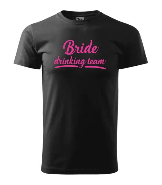 Pánské tričko Bride drinking team