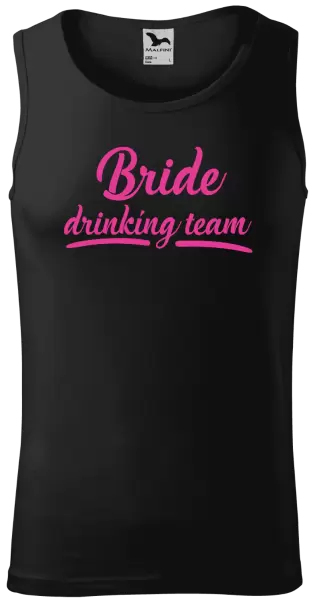 Pánské tílko Bride drinking team