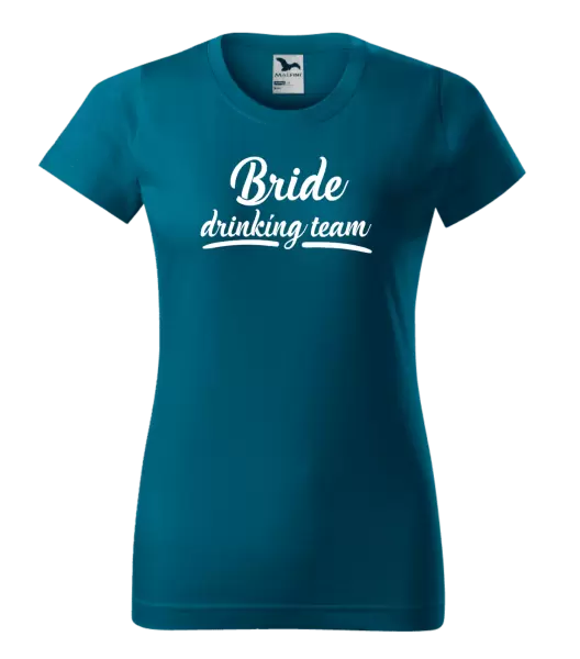 Dámské tričko Bride drinking team