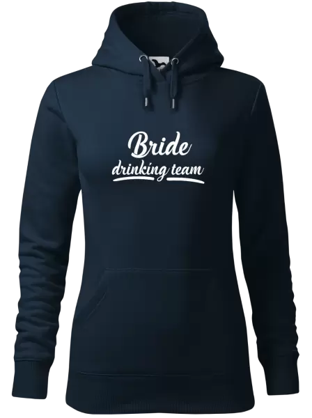 Dámska mikina Bride drinking team