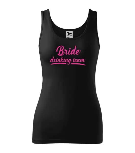 Dámské tílko Bride drinking team