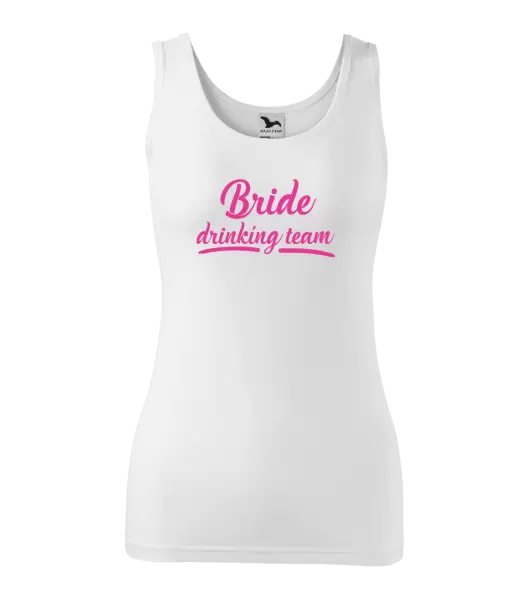 Dámské tílko Bride drinking team