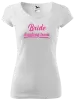 Dámské tričko Bride drinking team