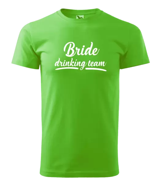 Pánské tričko Bride drinking team