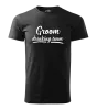 Pánské tričko Groom drinking team
