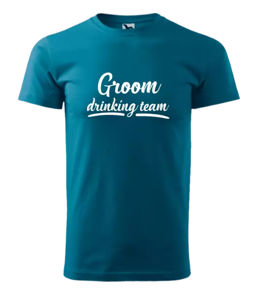 Pánské tričko Groom drinking team