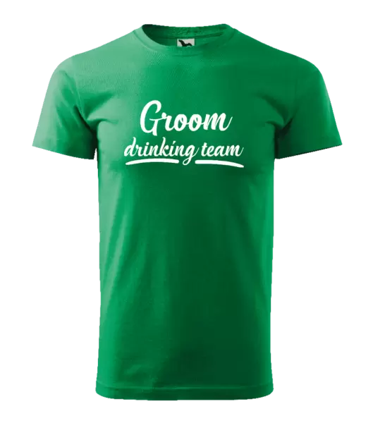 Pánské tričko Groom drinking team